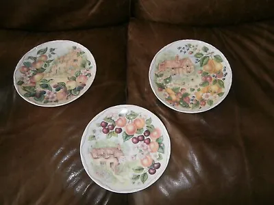 Buy Royal Albert Bone China - Harvest Festival Set Of 3 Decorative Plates Tableware  • 13£