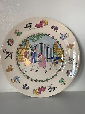 Buy Laura Ashley Child’s Plate 7 Inch Made In England “PLAYTIME” EXCLUSIVE PATTERN • 19.20£