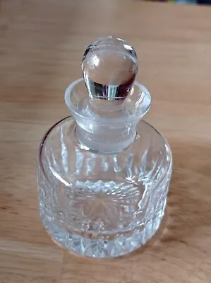 Buy Antique Miniature  Cut Crystal Scent Bottle With Original Glass Stopper • 12£