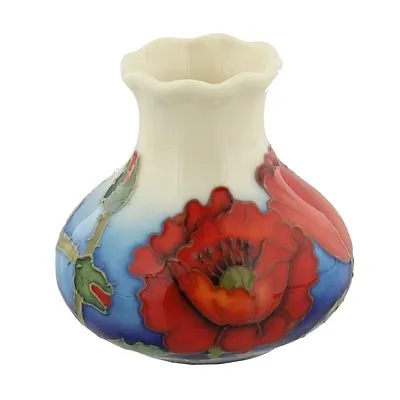 Buy Old Tupton Ware Poppy Design Vase 3  TW7994 • 16.99£