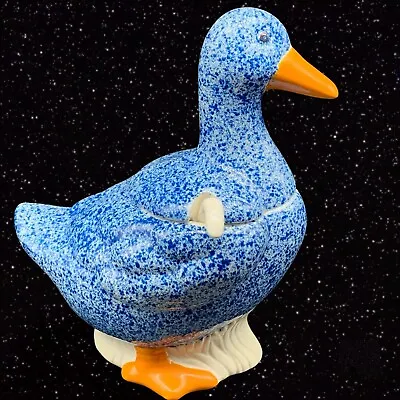 Buy Gailstyn Sutton Towle Ceramic Blue Duck Goose Covered Serving Dish ￼Tureen • 51.97£
