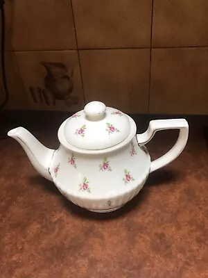Buy Vintage Sadler Rose Design Tea Pot • 30£