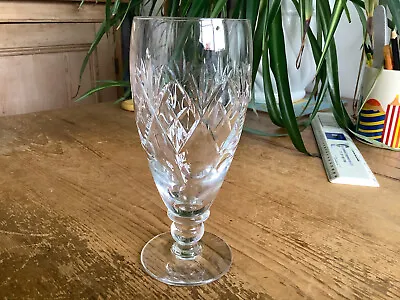 Buy Doulton Georgian Int Early Webb Corbett Crystal Beer / Ale / Water Glass 6.3/8  • 12£