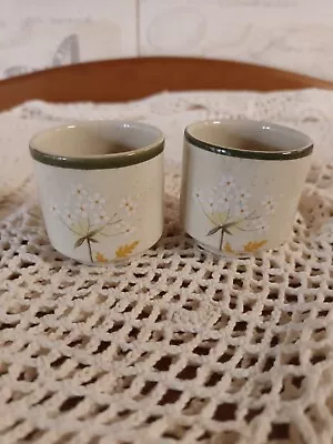 Buy Vintage Royal Doulton Lambethware Will O' The Wisp Egg Cups X2 • 8£