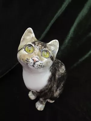 Buy Winstanley Glass Eyed Tabby Cat Size 3 VGC • 60£