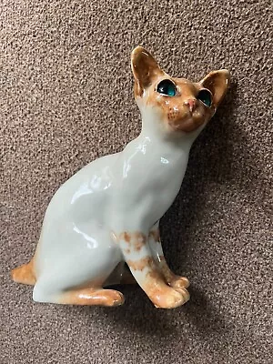 Buy Winstanley Rare Cat,glass Eyes, 22 Cm Tall,in Good Condition. • 95£