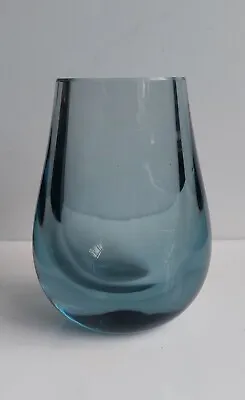 Buy Whitefriars Arctic Blue Glass Vase Pattern Number 9537 • 6£