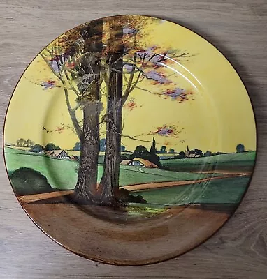 Buy Vintage Royal Doulton 'Woodland' 26cm Decorative Plate Vgc • 25£