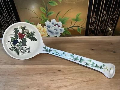 Buy Portmeirion Christmas Holly & Ivy Large  Soup Ladle • 19.99£