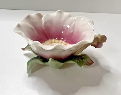 Buy Vintage Franz Camellia Blossom Flower Porcelain Candle Tea Lite Votive Holder • 61.10£
