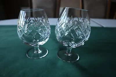 Buy 2 Royal Doulton  Georgian  Brandy Glasses Unused, Signed 12.5cm Tall • 25£