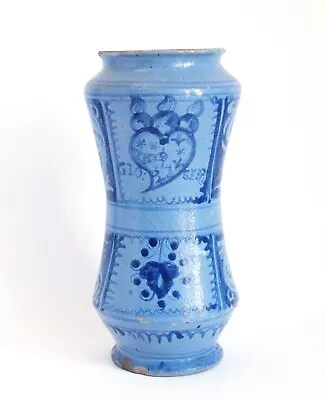 Buy Fine Antique 18th Italian Caltagirone Albarello Jar • 280£