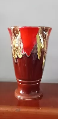 Buy German Fat Lava Style Vase In Stunning Colours • 7£