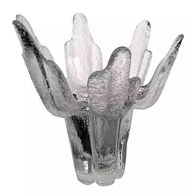Buy Ravenhead Glass Vase Ornament Flair  Cactus  Vintage 6.5 H Birthday Mothers Gift • 20.95£