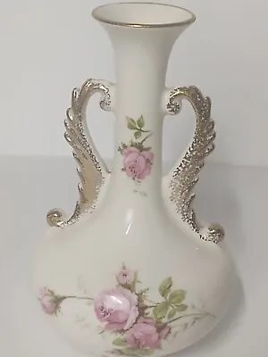 Buy E & R American Art Ware Vase Cabbage Rose Art • 8.69£