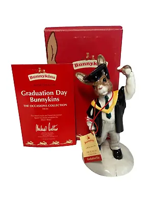 Buy Royal Doulton Bunnykins Occasions Figurine Graduation Day DB286 • 24.95£