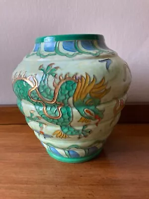 Buy Beautiful Charlotte Rhead Vase Manchu Pattern 1930s • 89£
