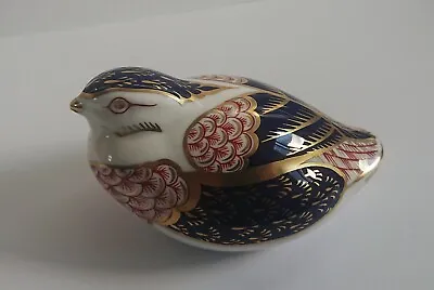 Buy Royal Crown Derby Bone China Quail Paperweight With Ceramic Stopper  • 28£