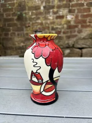 Buy Old Tupton Ware 16cm Vase Noon Design • 26£
