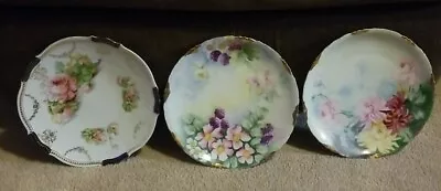 Buy Vintage Rosenthal RC Versailles Bavaria 8  Floral Plates Set Of Three • 38.43£