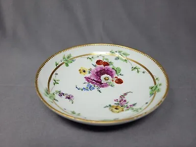 Buy Antique 18th Century Meissen Marcolini Period Floral Bowl Saucer Dresden Style  • 142.31£