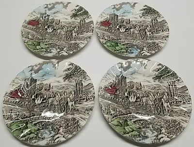 Buy Myott Royal Mail Bread & Butter Plate Dish Staffordshire Made In England Lot Of4 • 24.55£
