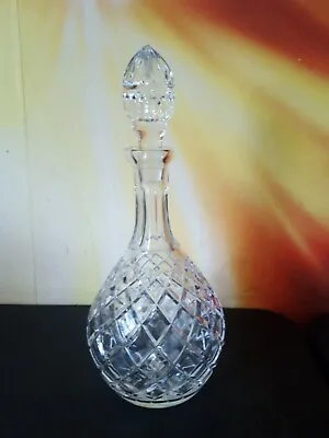 Buy Vintage Glass Decanter With Stopper - 1 Of 7 Designs Available • 7£