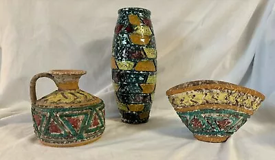 Buy Raymor Bitossi Italian Pottery Bowl Jug Vase Raymor INSTANT COLLECTION VINT MCM • 167.56£
