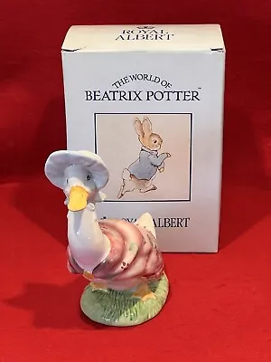 Buy Beatrix Potter Figurine Royal Albert LARGE Jemima Puddleduck Peter Rabbit • 19.99£
