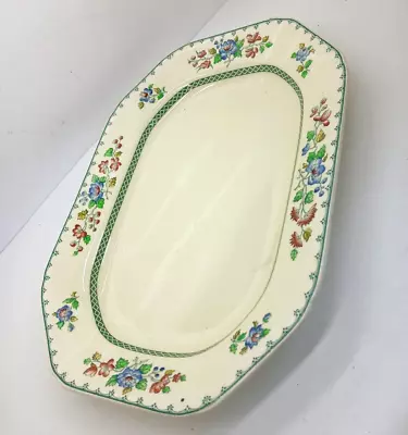 Buy Vintage Spode 'royal Jasmine' England Copeland Floral Platter Serving Plate • 9.99£