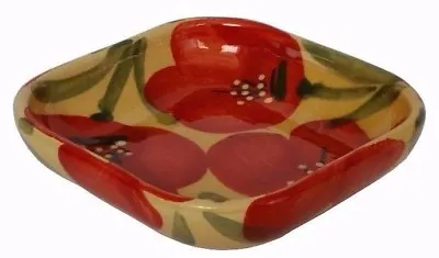 Buy Square Tapas Dish Bowl 12 Cm X12 Cm Traditional Spanish Handmade Ceramic Pottery • 8.99£