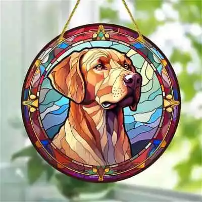 Buy Yellow/Golden Labrador Dog Design Hanging Suncatcher Window Ornament • 5.99£