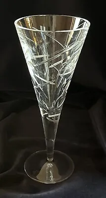 Buy Lunar Royal Doulton Crystal Wine / Champagne Glass 20.5cms Tall (8 ) Signed • 29.50£