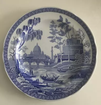 Buy SPODE China  ROME  Pattern Dinner Plate-26.5 Cm Diameter-Blue Room Collection • 9.99£