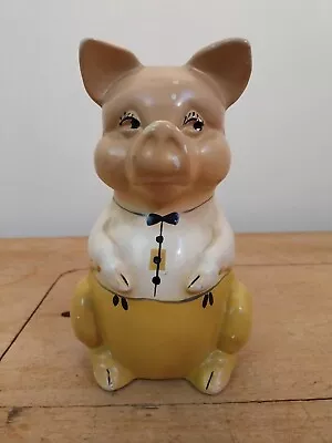 Buy Vintage 1940s Ellgreave Pottery Piggy Bank/money Box • 16£