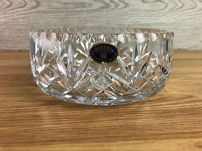 Buy Bohemia Czechoslovakia Hand Cut Lead Crystal Over 24% Glass Bowl  • 26.99£