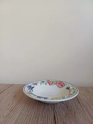 Buy Woods & Sons Alpine Meadow 6.5 Inch Rimmed Bowl - Ironstone • 9£