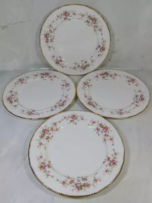Buy Paragon / Royal Albert Victoriana Rose 4 X Dinner Plates - 10.5  Diameter • 22.49£