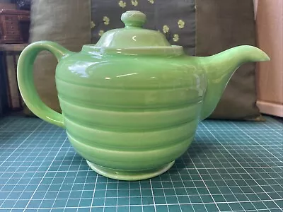 Buy Antique Art Deco Swinnertons Green Patent Lock Lid +Non Drip Spout Teapot C.1930 • 10£