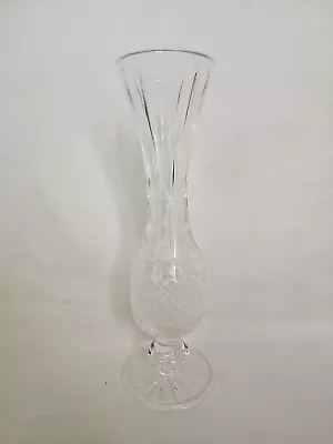 Buy Tyrone Crystal Cut Glass 10'' Bud Vase • 20£