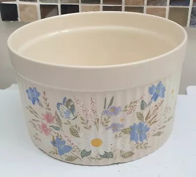 Buy Vintage POOLE POTTERY  Springtime  Large Souffle Dish 5.75 × 3.6  Oven To Table  • 9.99£