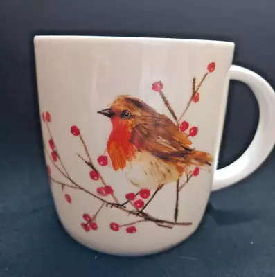 Buy Laura Ashley Robin On A Berry Branch Bone China Mug VGC TRACKED DELIVERY • 14.99£