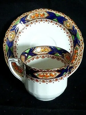 Buy Rare Antique Alfred Meakin Royal Ivory, Kowlesley Pattern Cup & Saucer C1900 A.F • 7£