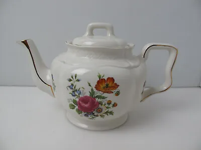 Buy Vintage Arthur Wood England Floral Teapot With Lid #5665 Flow • 11.53£