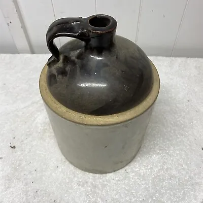 Buy Antique Primitive Stoneware Jug Crock Jar Art Pottery Old Vintage • 70.53£