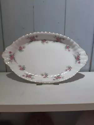 Buy Richmond Bone China Rose Time Oval Serving Shallow Julienne Dish / Plate • 5.99£
