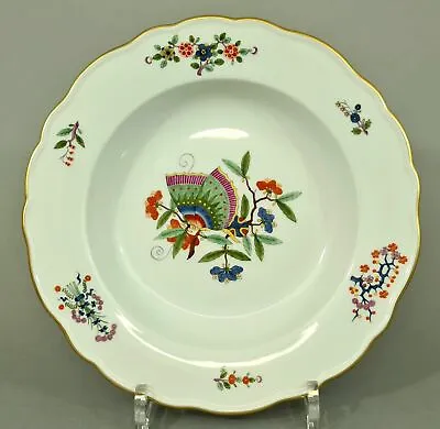 Buy M1651 Meissen Soup Plate, Colorful Chinese Butterfly, D=24.5 Cm 1st Choice • 155.03£