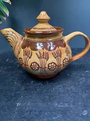 Buy Charles Bullock Slipware Studio Pottery Teapot • 14£