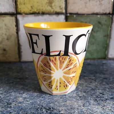 Buy Emma Bridgewater  It's Delicious  Lemon, Citrus Melamine Cup • 9.99£