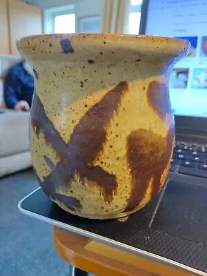 Buy Hand Thrown Pottery Vase Pot • 3.99£